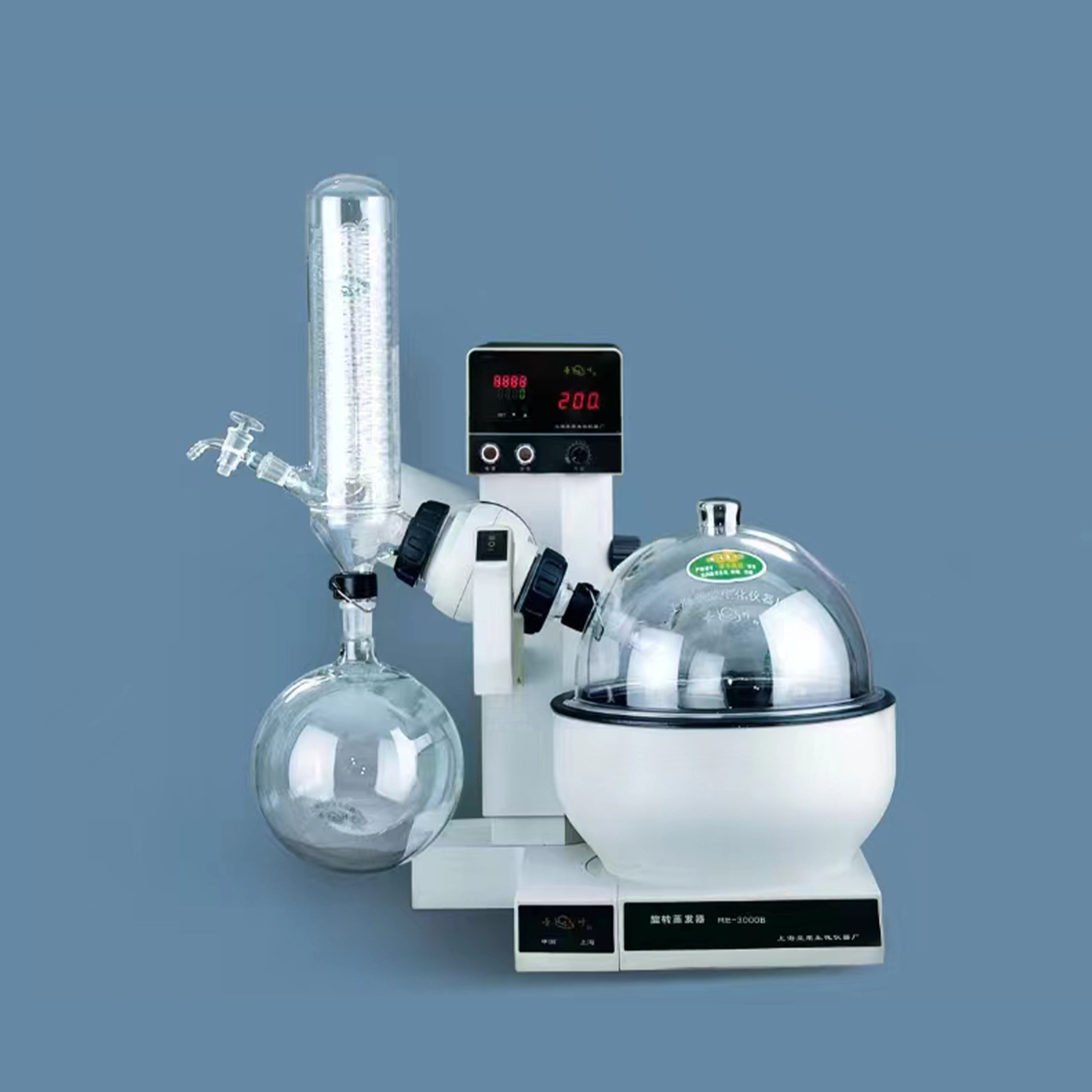 上海亚荣旋转蒸发器RE-2000B_水浴旋转蒸发器2L